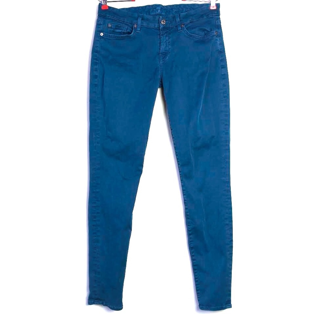 7 For All Mankind Blue Pants Jeans